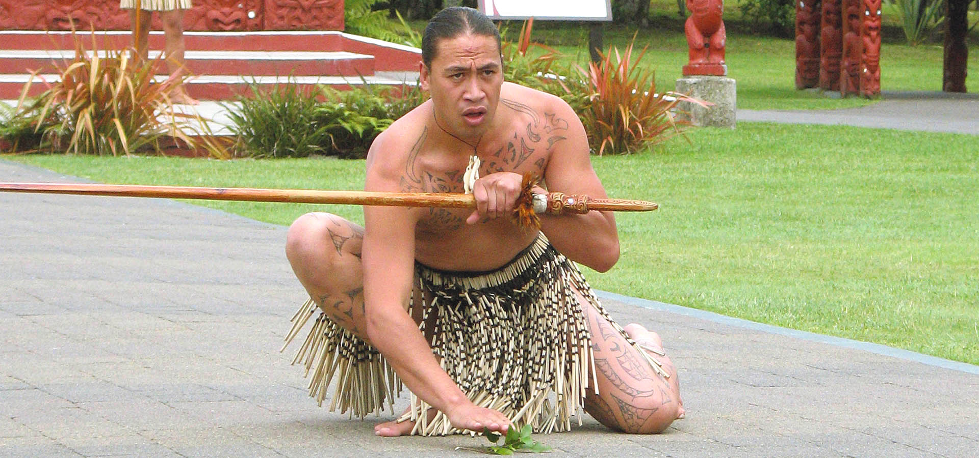 Tangate whenua warrior Offering the rakau