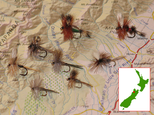 Flies for Buller River tributaries