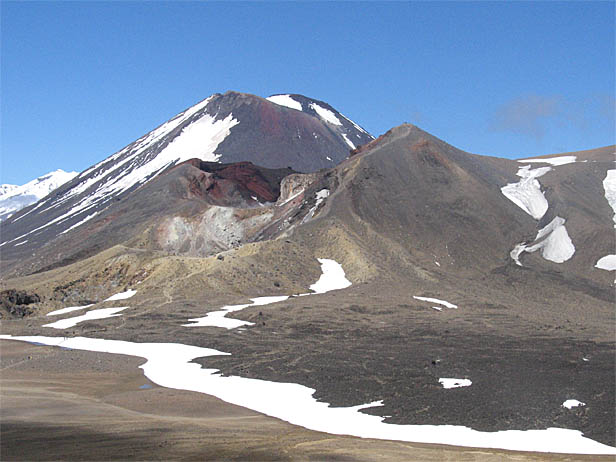 Central Crater, Red Crater & Mt Ngauruhoe